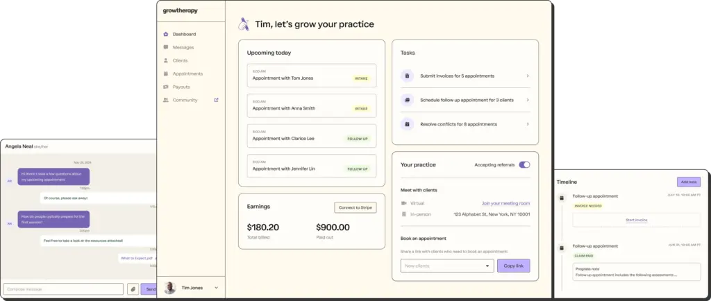 Grow Therapy Provider Login