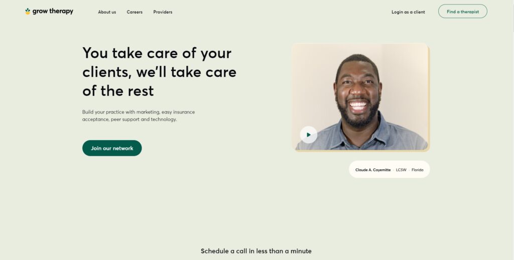 Grow Therapy Provider Login