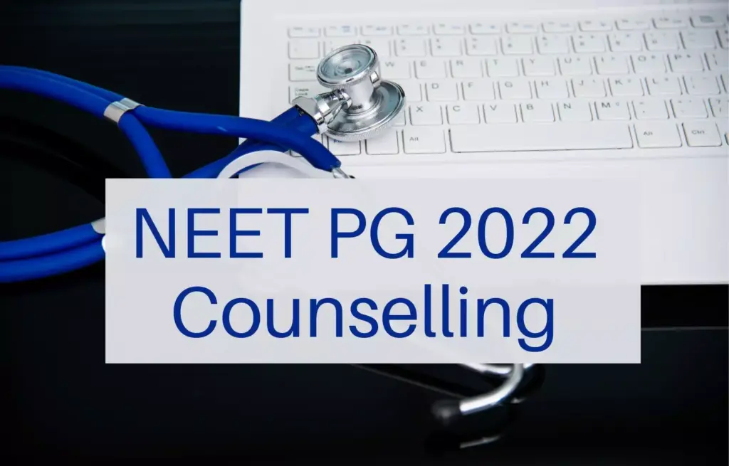 NEET PG 2022 Counselling